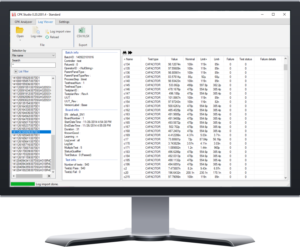 CPK Studio Log Viewer